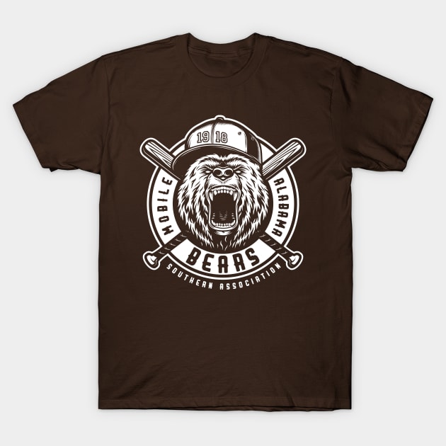 Mobile Bears T-Shirt by MindsparkCreative